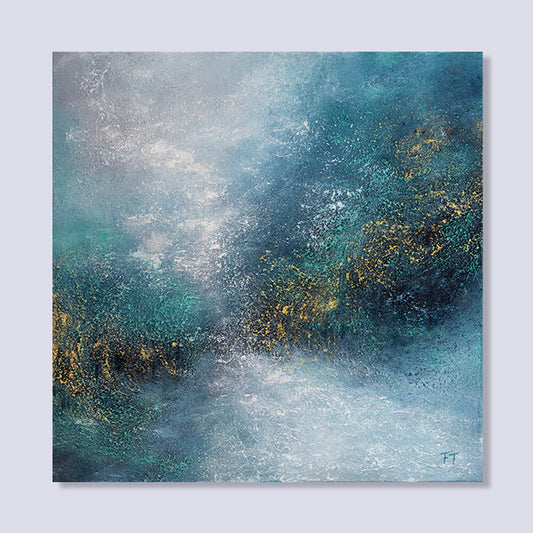 Mixed Media Abstract art Path