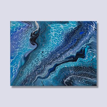 Deep Dive Acrylic pour